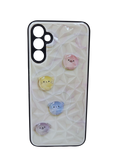 Husa Samsung A14 silicon , model 3d Balonase , protectie camere si butoane Crem