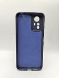Husa Xiaomi Redmi Note 12s silicon moale, protectie camere si butoane, interior material textil Albastru