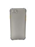 Husa Iphone 8 Antisoc din silicon,spate matuit, protectie camere si butoane Gri