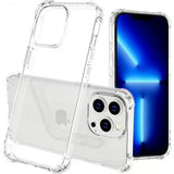 Husa Iphone 13 Pro  din silicon , AntiSoc, Protectie butoane si camera Transparenta