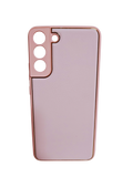 Husa Samsung S22 Plus piele ecologica, protectie camere, margini anti alunecare Roz