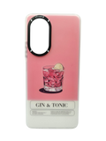 Husa Oppo A58 silicon, model Gin Tonic, protectie camere si butoane