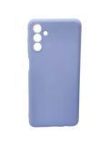 Husa Samsung A04s silicon moale, protectie camere ,interior material textil Lila