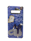 Husa Samsung S10 Plus silicon model print, antisoc, protectie camere si butoane