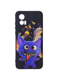 Husa Motorola Edge 30 Neo silicon, protectie camere si butoane, interior material textil, model Joy