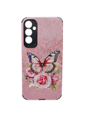 Husa Samsung A34 silicon, antisoc , protectie butoane model Butterfly