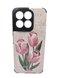 Husa Honor X8a silicon, antisoc, protectie camere si butoane model Tulip