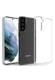 Husa Samsung S21 Plus silicon clear case, protectie camere si butoane Transparent