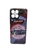 Husa Honor X8 silicon, antisoc, protectie camere si butoane model Car