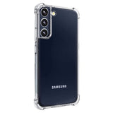 Husa Samsung S22 Plus silicon antisoc, protectie camere si butoane Transparent