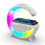 Incarcator wireles cu lampa multicolor , radio , boxa bluetooth BT 2301