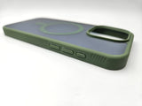 Husa Iphone 15 Pro Premium , Mag Safe, AntiZgarieturi si Anti Soc Verde