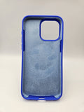 Husa Iphone 15 Pro Max silicon moale, MagSafe, Interior catifelat Albastru