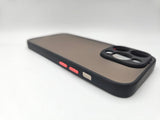 Husa Iphone 15 Pro din silicon si finisaj mat si protectie camere, Negru
