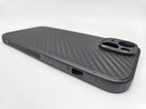 Husa Iphone 15 ,silicon subtire skin carbon , negru