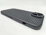 Husa Iphone 14 ,silicon subtire skin carbon , negru