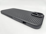 Husa Iphone 13 ,silicon subtire skin carbon , negru