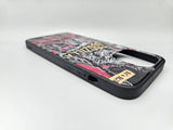 Husa Iphone 14 Pro Max silicon, design 3D Godzilla , protectie butoane Negru
