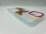 Husa Iphone 14 Pro Max silicon model fluture , cameleon , protectie camera