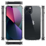 Husa Iphone 14 din silicon , AntiSoc, Protectie butoane si camera Transparenta