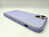Husa Iphone 14 Plus Luxury piele ecologica, antisoc Mov