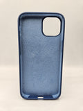 Husa Iphone 13 silicon moale, MagSafe, Interior catifelat Albastru