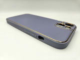 Husa Iphone 13 Luxury piele ecologica, antisoc Mov