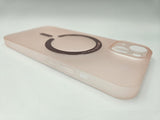 Husa Iphone 13 slimcase , Protectie camere si butoane, MagSafe Roz