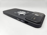 Husa Iphone 13 Pro Max silicon , MagSafe, decupaj logo , protectie camere Negru