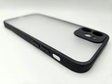 Husa Iphone 12 slim case  silicon spate matuit anti zgarieturi, protectie camere Negru