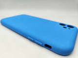 Husa Iphone 11 silicon moale, protectie camere si butoane, interior material textil Bleo