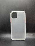 Husa Iphone 11 Pro silicon, spate matuit , protectie butoane Transparent