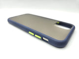 Husa Iphone 11 Pro silicon, spate matuit , protectie butoane Albastru