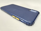 Husa Iphone X antisoc din silicon, protectie camere si butoane Albastru