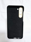 Husa Samsung S23 Plus piele ecologica,MagSafe, interior material textil fin Negru