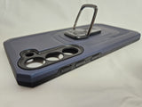 Husa Samsung S23 Plus silicon si plastic , suport inel rotativ , protectie camera Albastru