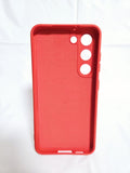 Husa Samsung S23 silicon moale, protectie camere ,interior material textil Rosu
