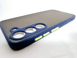 Husa Samsung S23 silicon. spate matuit antizgarieturi, protectie camere Albastru