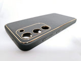 Husa Samsung S23 piele ecologica, protectie camere, margini anti alunecare Verde