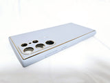 Husa Samsung S22 Ultra din piele ecologica , protectie camere, margini anti alunecare Bleo