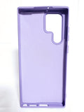 Husa Samsung S22 Ultra silicon moale, protectie camere, interior material textil Mov