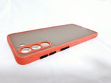Husa Samsung S21 Plus silicon , spate anti zgarieturi, protectie camere Rosu