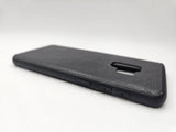 Husa Samsung S9 din piele ecologica, protectie butoane Negru