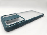Husa Samsung S20 silicon, protectie camera glisabila, spate matuit anti zgarieturi Verde