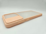 Husa Samsung S20 Plus silicon, protectie camera glisabila, spate matuit anti zgarieturi Roz
