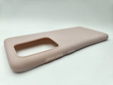 Husa Samsung S20 Ultra silicon subtire, slim case, protectie butoane Roz