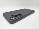 Husa Samsung S23 FE  silicon subtire, slim case, protectie butoane Negru