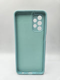 Husa Samsung A23   silicon, protectie butoane, interior material textil Turcoaz