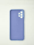 Husa Samsung A13  silicon , protectie butoane, interior material textil Lila