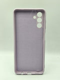 Husa Samsung A04s silicon moale, protectie camere ,interior material textil Mov